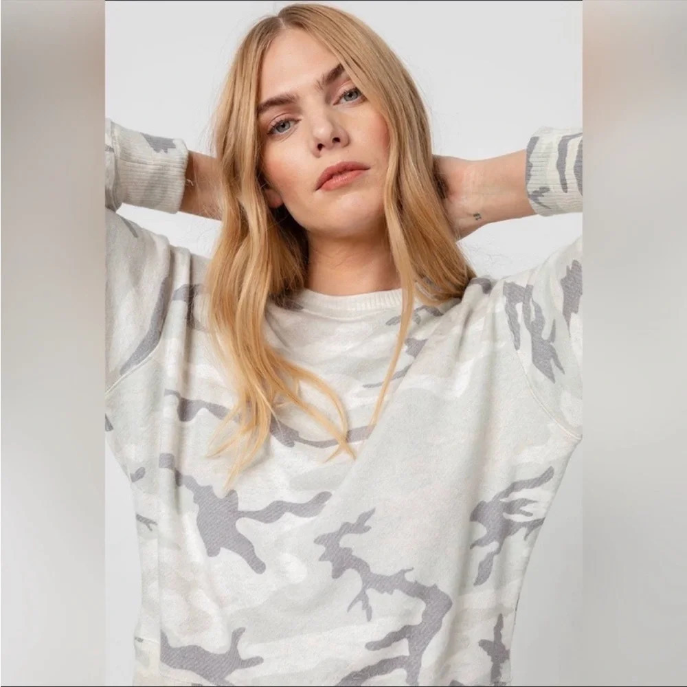 Rails Ramona Camo Pullover Sweater - Picture 8 of 8